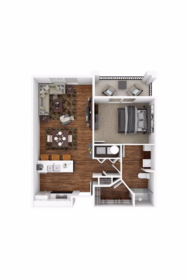Unit 3203 4111 floor plan